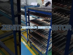 3KW Tube Copper Water Cooled Resistor Wire Wound With Mounting Bracket