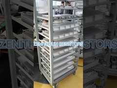 2500W Chassis Mount Dynamic Braking Resistor In Vertical Orientation