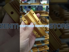 150W 25R F Aluminum Housed Resistor Wirewound Precharge For Military Industry