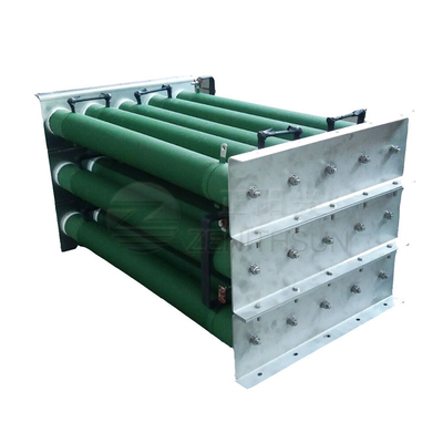 High Power Tubular Fixed Wire wound Resistors Mounted on Frames