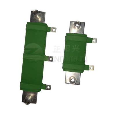 60W 100 Ohm J Flat High Power Wirewound Resistor Non Flammable