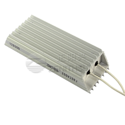 Aluminum Housed Wirewound Dynamic Braking Resistor For Vfd  With Flying Leads