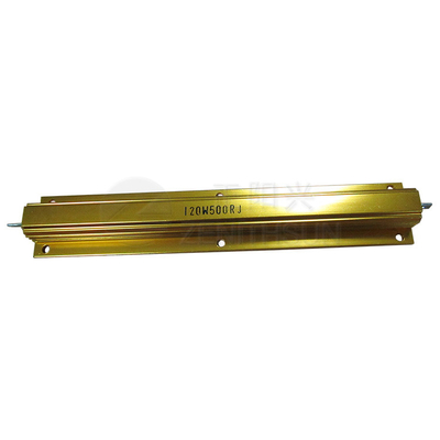120W 500R Aluminum Clad Resistor Led Load Braking For Elevator