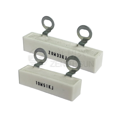 Ceramic Cement Wire Wound Resistor Pre Charge For Voltage Equalizing