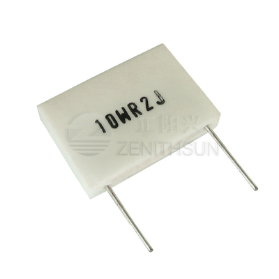 Dual Ceramic Cement Fixed Resistors Non-Inductive 5W 0.22 Ohm