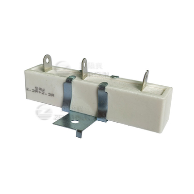 50W2.2R Ceramic Cement Resistor Low Inductance Dual Wirewound Power