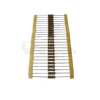 1/8W 5W Fixed Film Resistor Lead-Free Axial CF Carbon Film Resistor