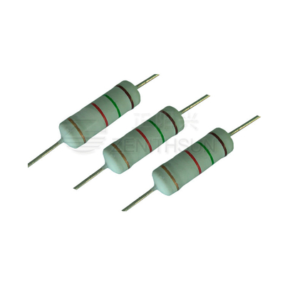 1/4W 10W Metal Oxide Fixed Film Resistor Axial Through Hole